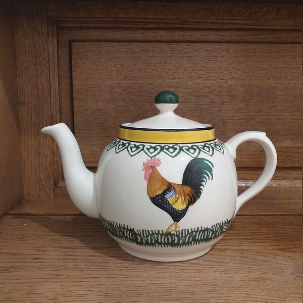 Rooster Teapot Etsy