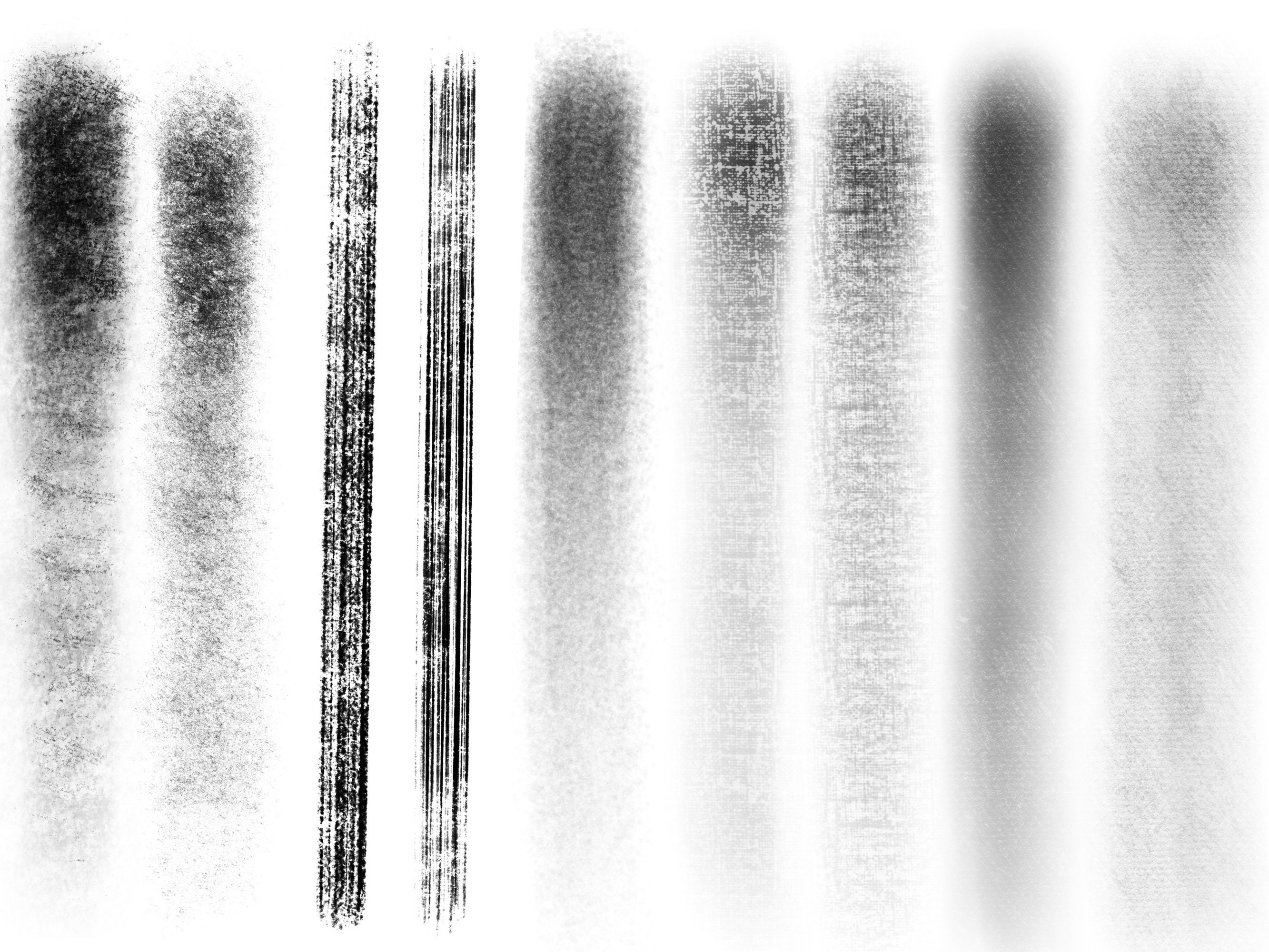 Procreate Texture Brushes, Brush Bundle With Textured Alcohol Ink Cells ...