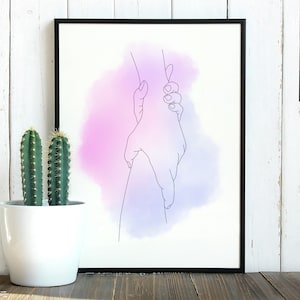 Custom Line Drawing from Photo, Personalized Birthday Gift, Fathers & Mothers Day Gift, Custom Family Pet Portrait, Couples One Line Drawing