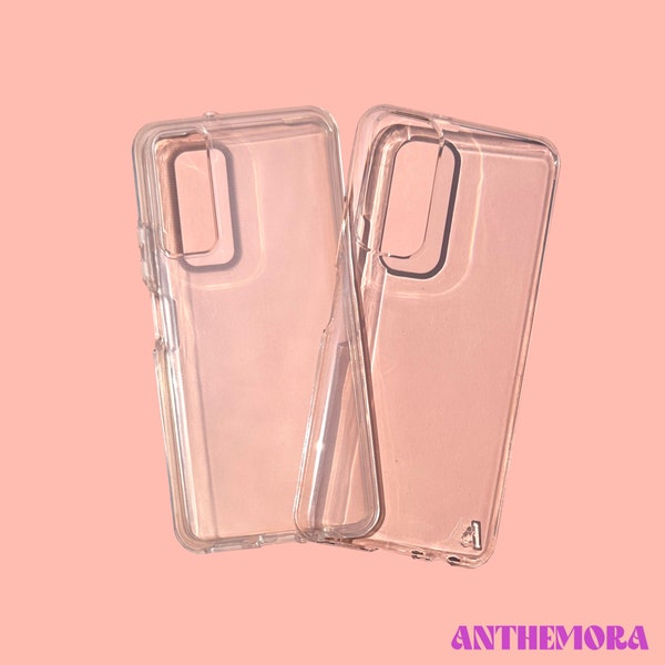 Interchangeable Clear Phone Case with Trendy Designs for Gen-Zers and Kpop Stans or Phone Case Stickers (Samsung & Android) | ANTHEMORA