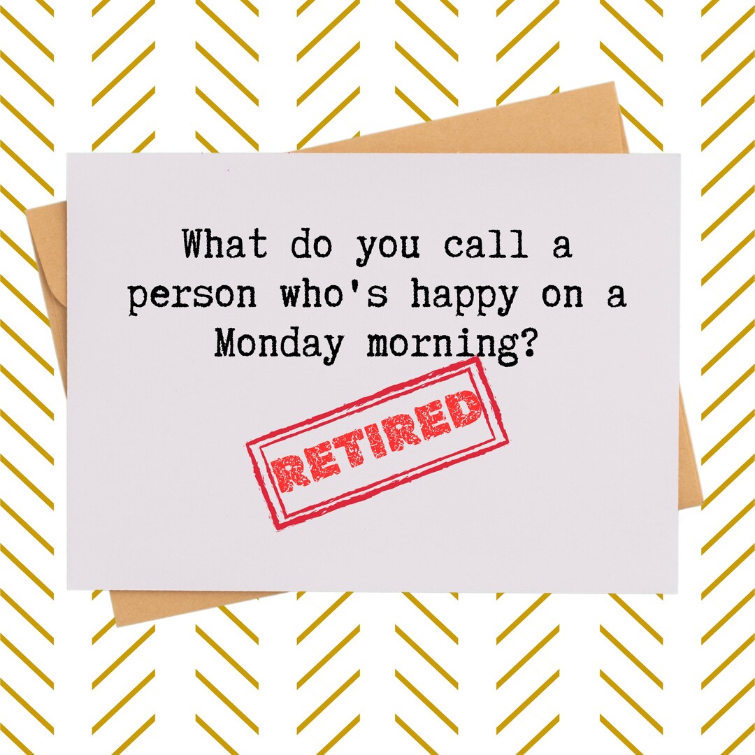 Funny Retirement Card| Card for Boss| Good Luck Card| New Chapter Card ...