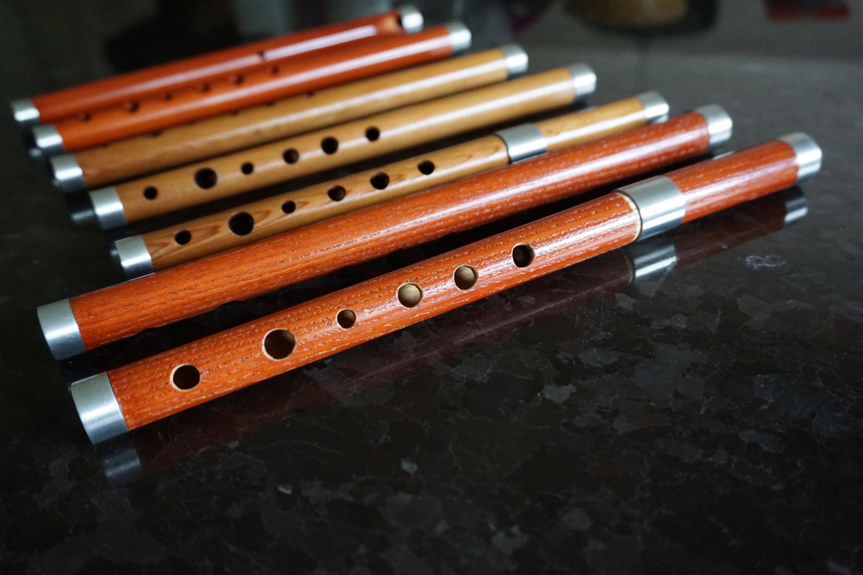 Serbian Flute frula With Two Aluminum Rings one Part - Etsy