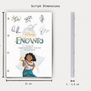 Encanto Script Screenplay Signed Disney Film 2021 - Etsy
