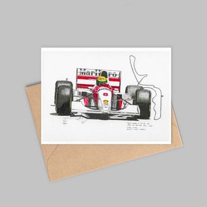 Ayrton Senna - 1993 McLaren-Ford MP4/8A