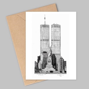 Das World Trade Center, die Twins Towers, New York City