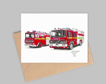 London Fire Brigade Engines