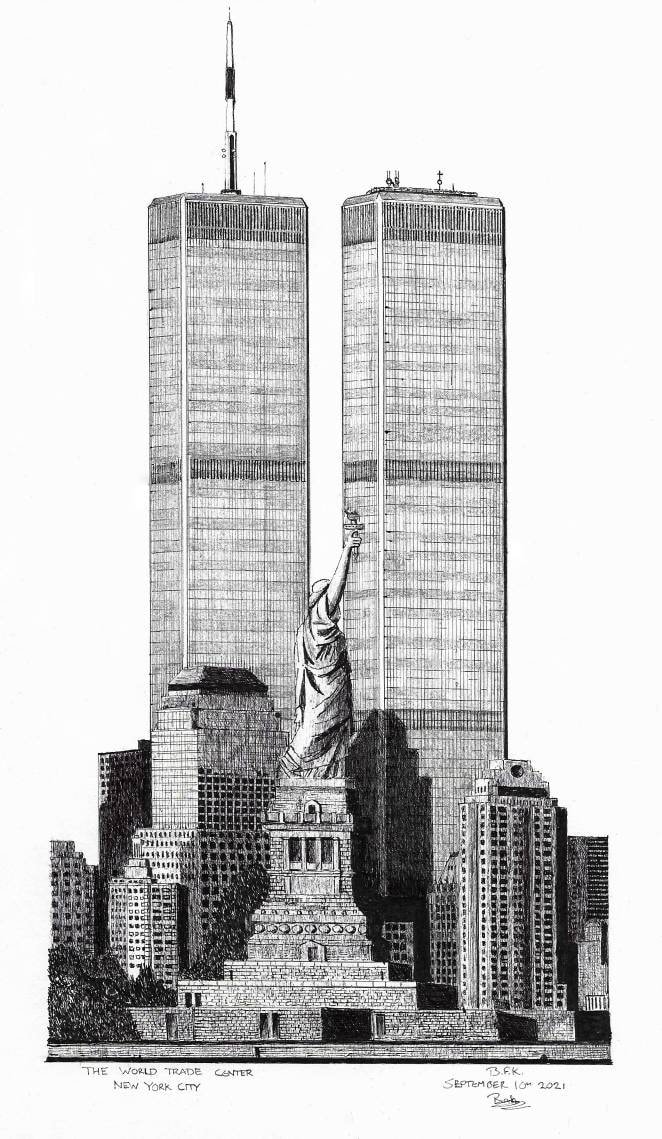 The World Trade Center, Twins Towers, New York City - Etsy