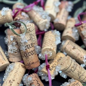 Wine Cork Ornament | Upcycled Wine Cork | Christmas Ornament | Holiday Gift | Gift | Home Décor | Christmas Décor | Holiday Decorations