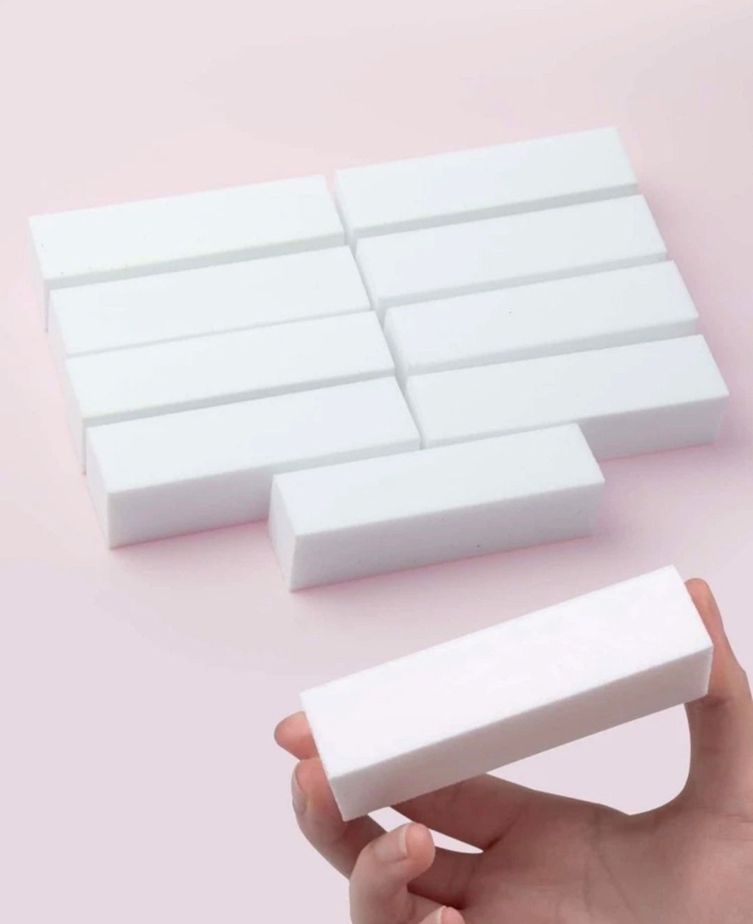 10 Pcs White Buffer Sanding Blocks, Polishing Block Buffer New Generation Nail File Block Nail Art Manicure Tool | 10 Pcs White Buffer Sanding Blocks, Polishing Block Buffer New Generation Nail File 10 Pcs White Buffer Sanding Blocks, Polishing Block Buffer New Generation Nail File Block Nail Art Manicure Tool | 10 Pcs White Buffer Sanding Blocks, Polishing Block Buffer New Generation Nail File