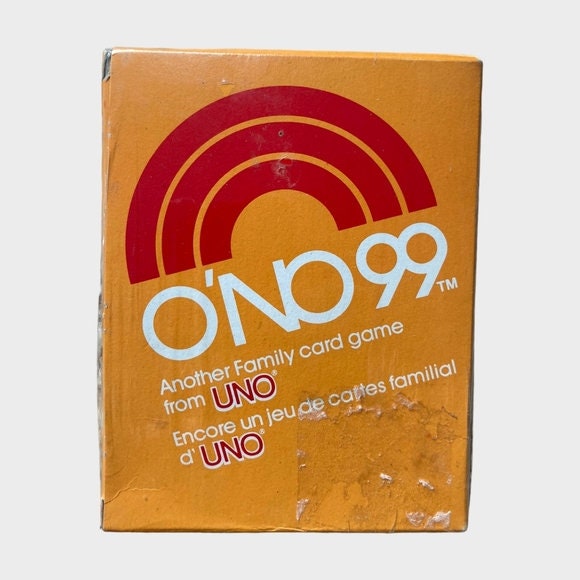 Vintage 1983 Complete in box Uno O'no Ono 99 Card Game IGI International  Games