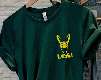 Donna Marvel Loki Series Icon Maglietta con Collo a V Donna Marvel Loki Series Icon Maglietta con Collo a V