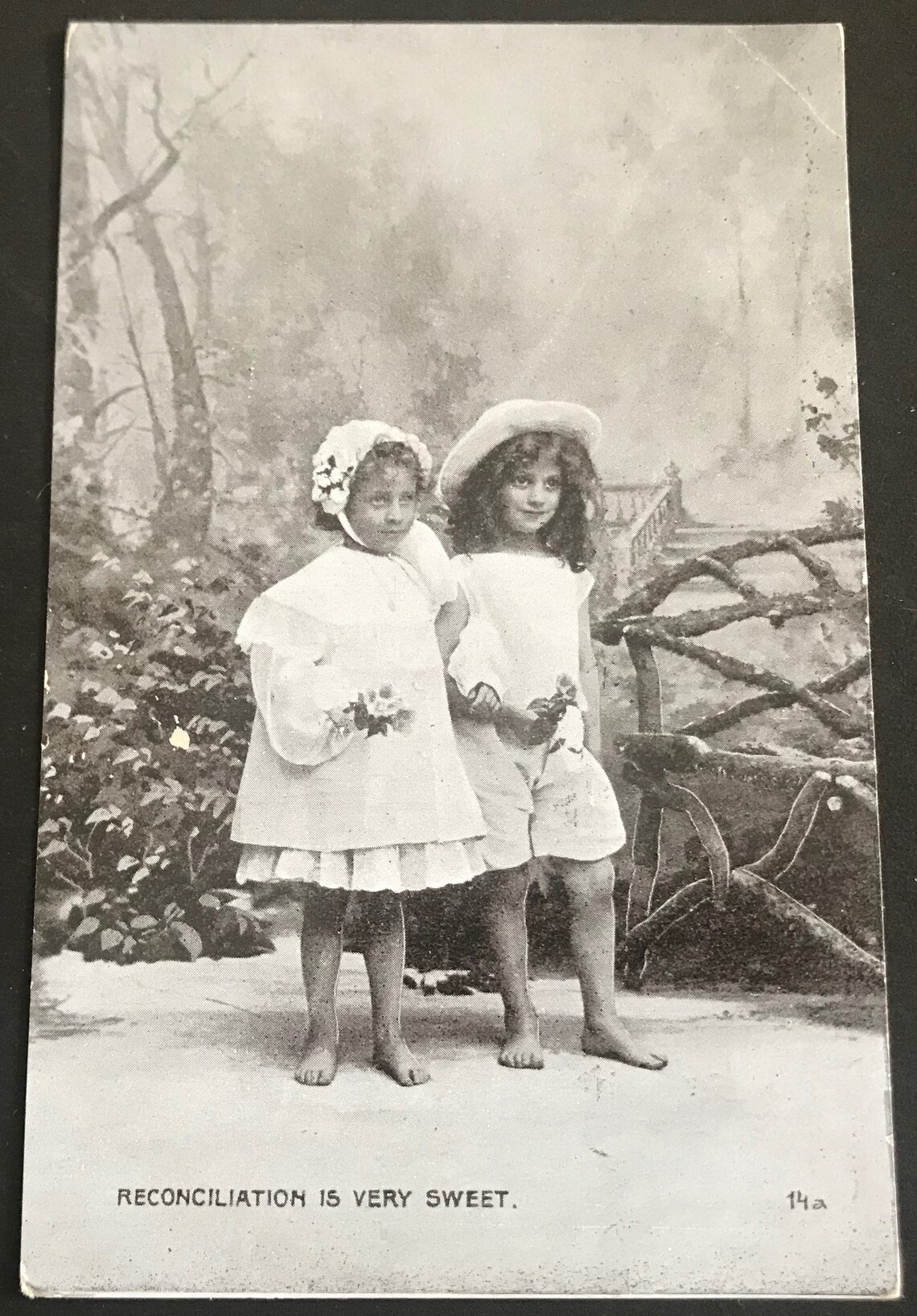 Vintage Postcards Children Set of Four Etsy