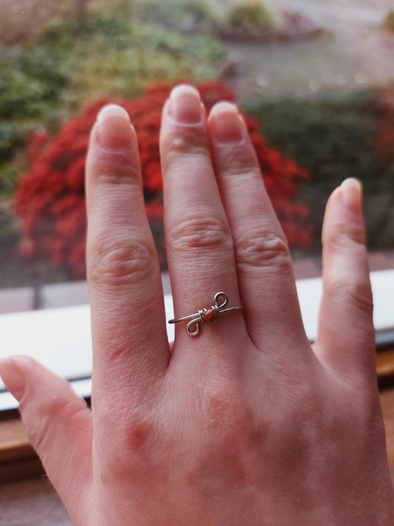 Handmade rings with wire outlet