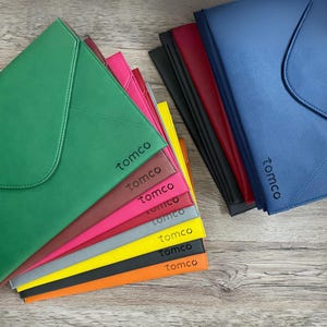 Logo Laptop Sleeve for Employee Gift for Corporate Branded Promotion Gift for Client Laptop Case Leather with Logo Christmas Coworker Gift