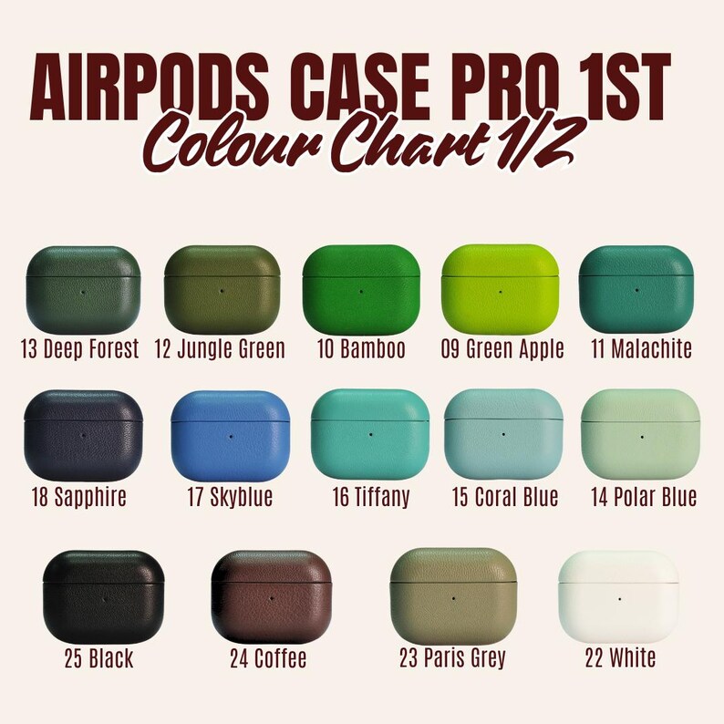 Husband Monogram Gift Leather AirPod Case