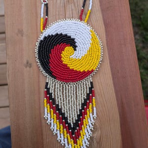 first nation medicine wheel necklace