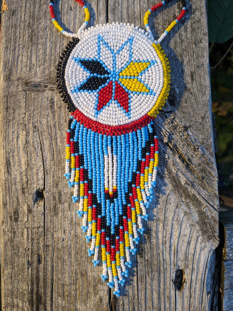 First Nation Medicine Wheel Necklace - Etsy Canada