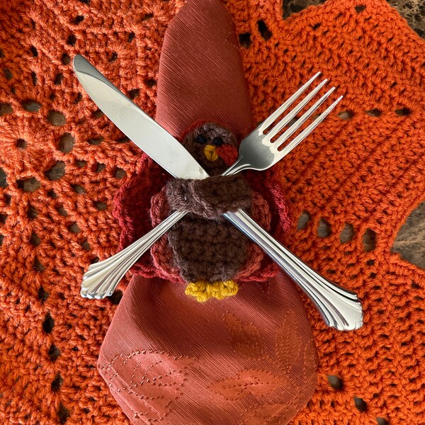Turkey Napkin Rings Etsy