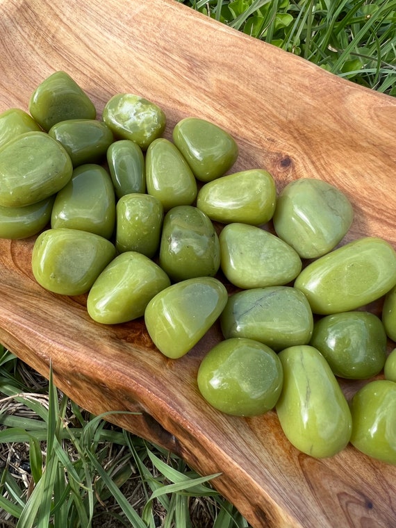 Green Opal - Tumbled Green Opal - Tumbled