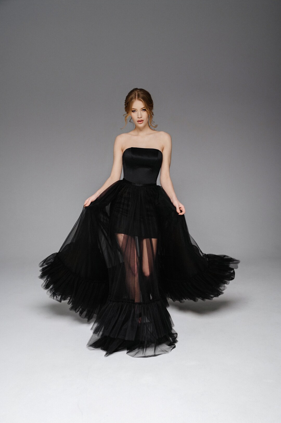 Black Mini Dress Birthday Party Dress Short Prom Dress main image 0