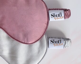 Silk Eye Mask - Dusky Pink