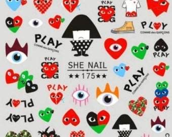 comme des garcons sticker amazon