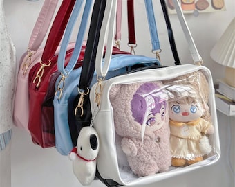 Japão ita saco anime saco kpop saco japonês sacola corpo cruz itabag lolita saco personalizar saco