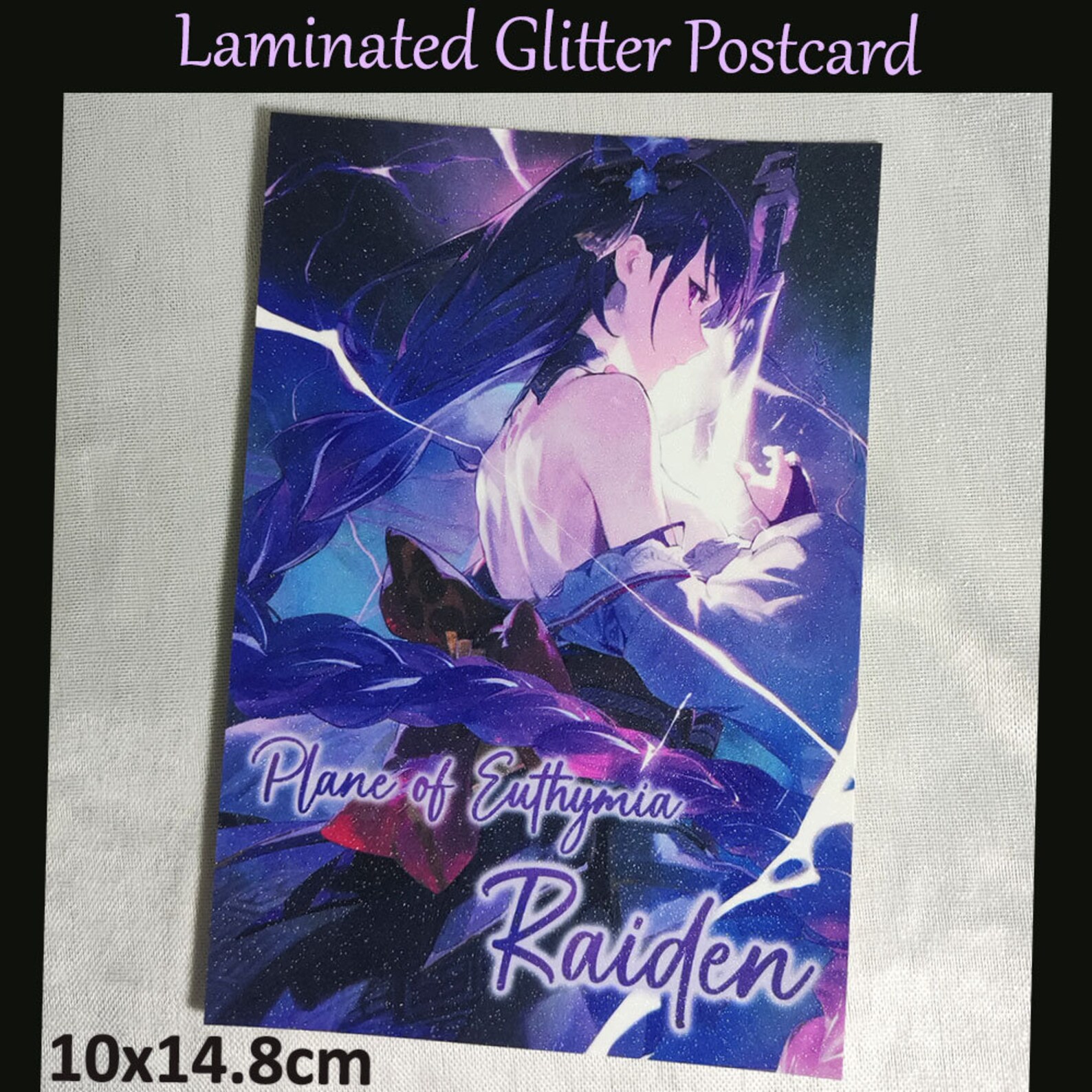 Genshin Impact Raiden Merch Set Genshin Raiden Gift Set Raiden Etsy Canada