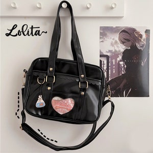 Japanese Tote Bag Cute Lolita Ita Bag Anime Bag Itabag Japan Style Tote Bag Harajuku Bag Convertible Bag Slingbag Customised Bag