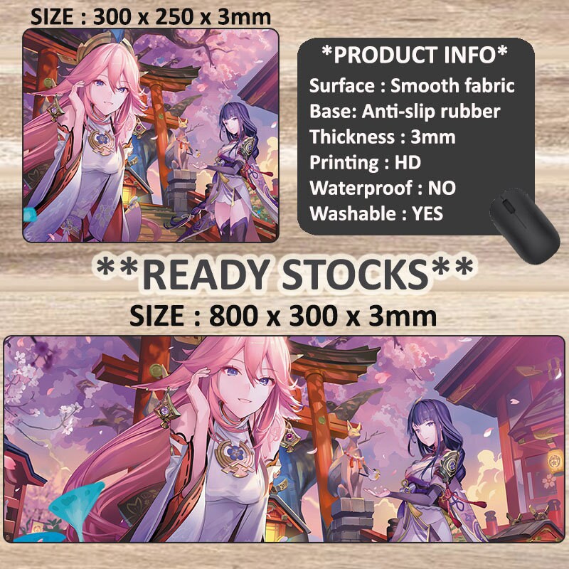 Genshin Impact Raiden Merch Set Genshin Raiden Gift Set Raiden Etsy Singapore