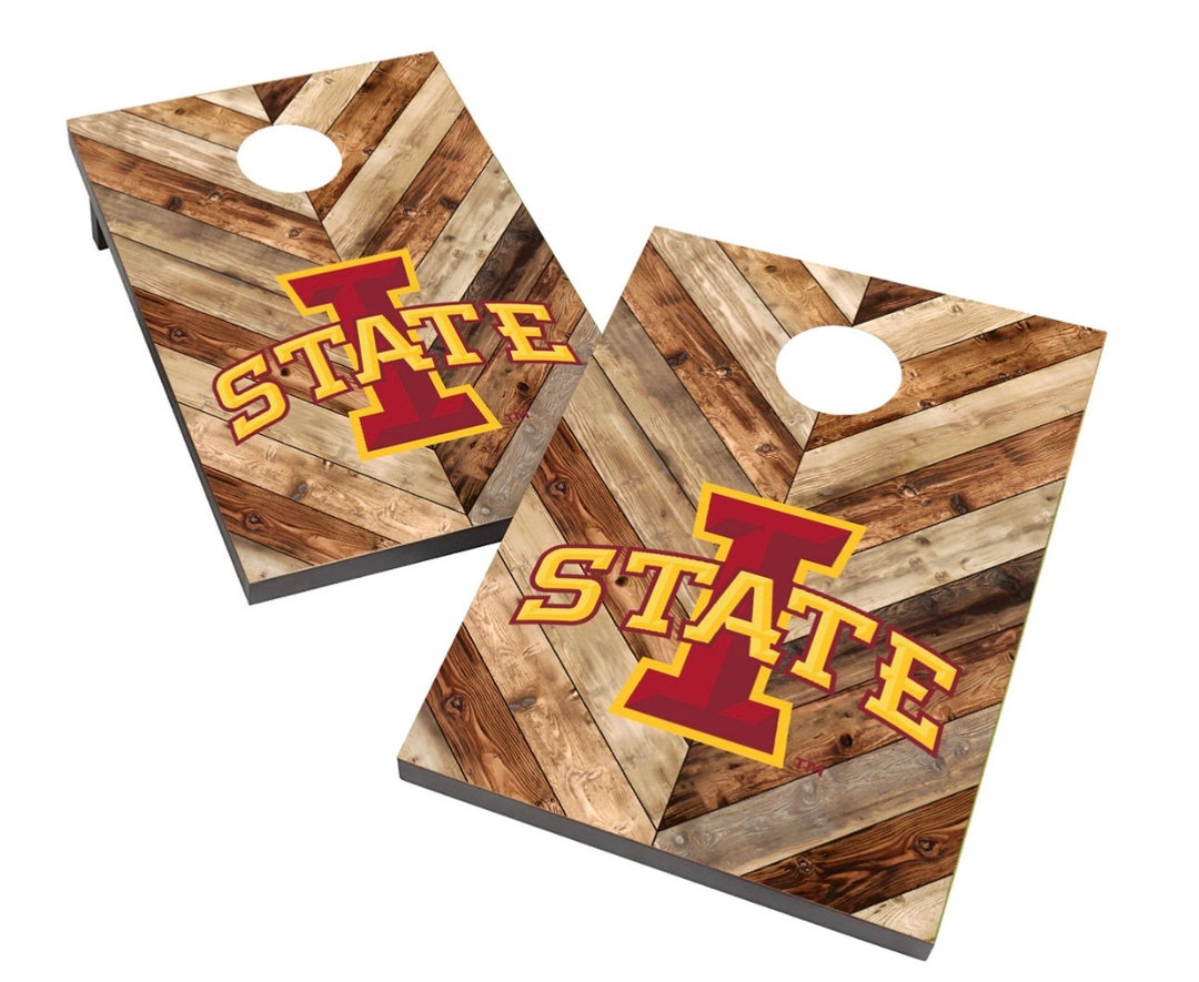 Iowa State Cyclones Cornhole Boards 2x3 Standard Etsy