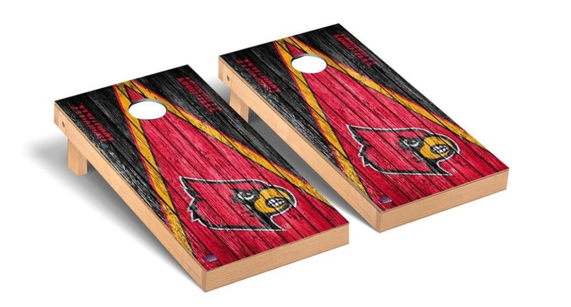 4 CORNHOLE BAGS sga st louis cardinals NEW promo item bean RED & GREY  giveaway