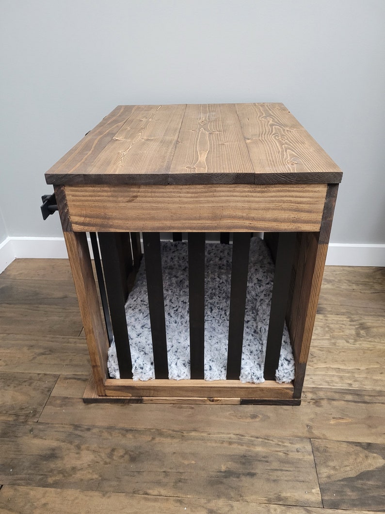 Custom Farmhouse Dog Crate Etsy