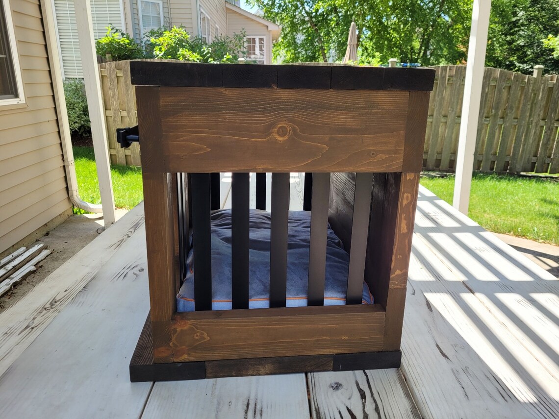 Custom Farmhouse Dog Crate Etsy
