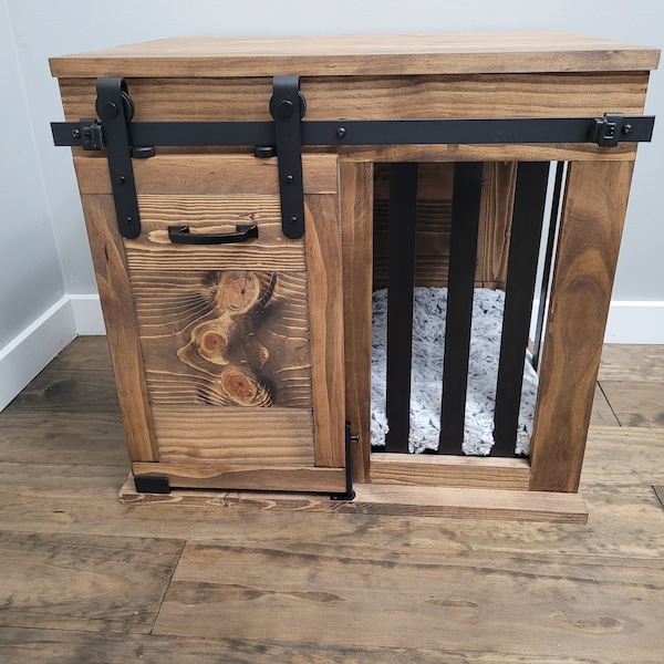 Dog Crate Sliding Door Etsy
