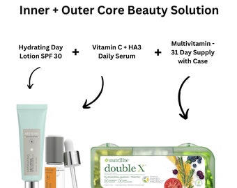 Ultimate Holiday Beauty Bundle: Inner + Outer Core Skincare Gifts for Radiant Skin