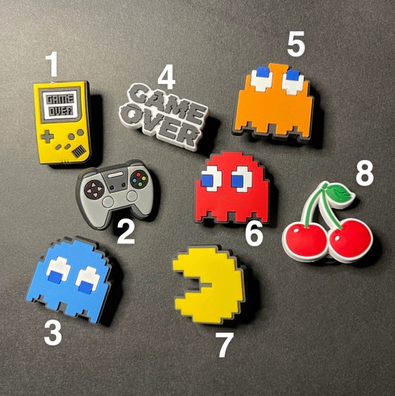 Pac-man Croc Charms | Etsy