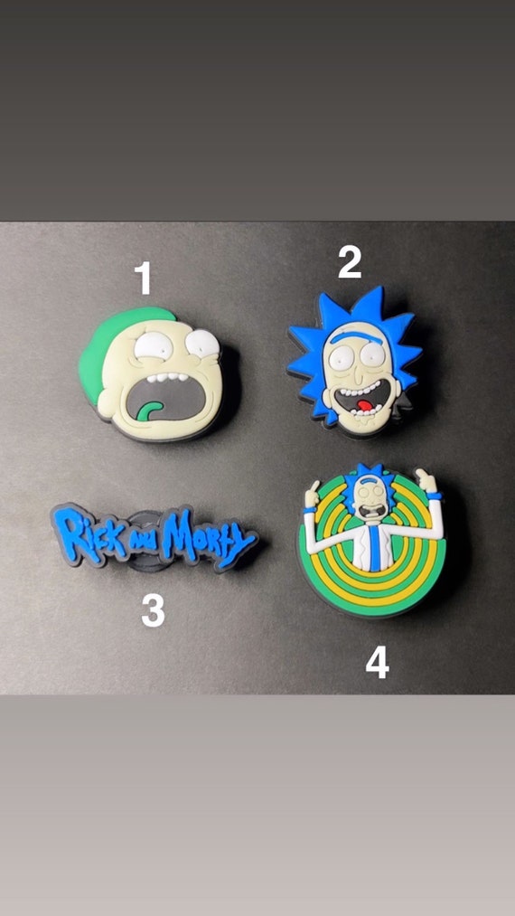 rick and morty jibbitz