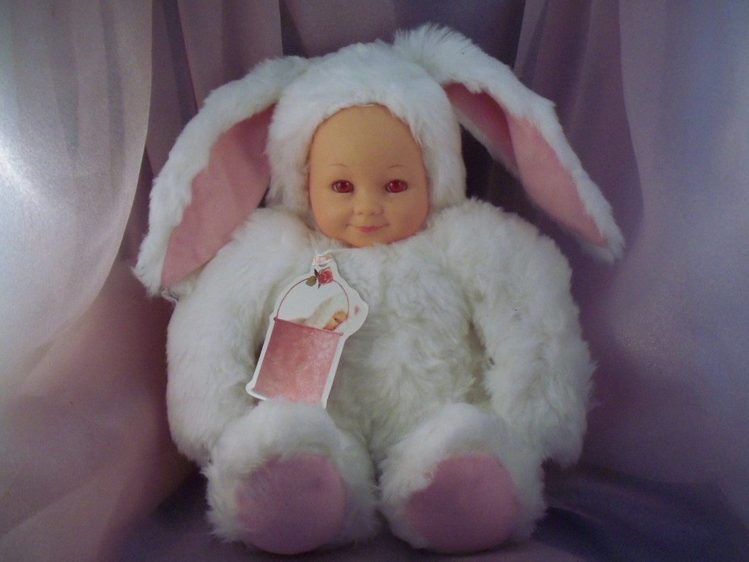 Anne Geddes DOLL BABY Bunny 12 Inch VINTAGE 1999 Etsy