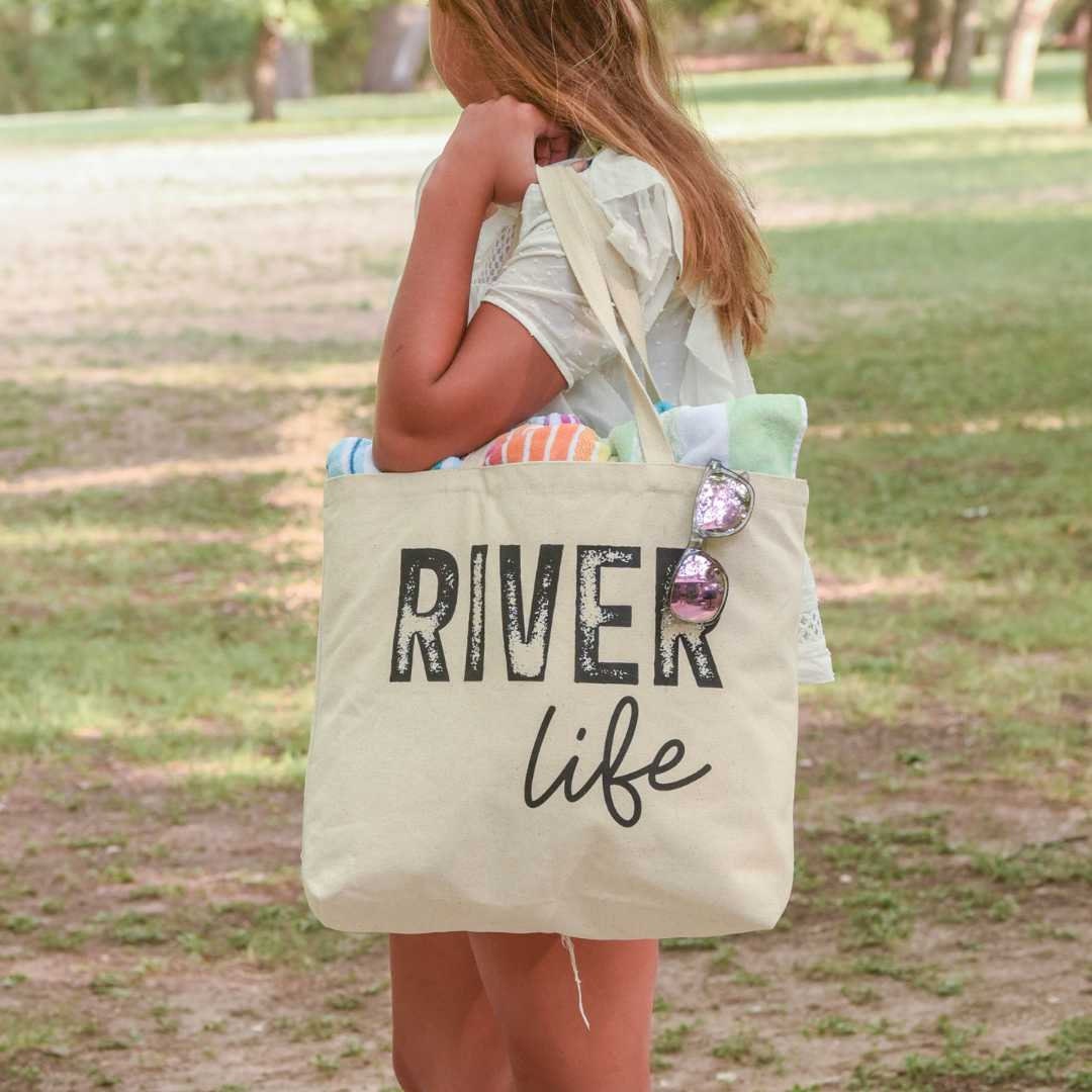 River Tote Bag 