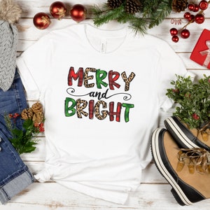 Merry and Bright Women&#39;s tshirt