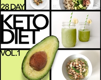 28 Day Keto Diet Meal Plan and Recipe Guide