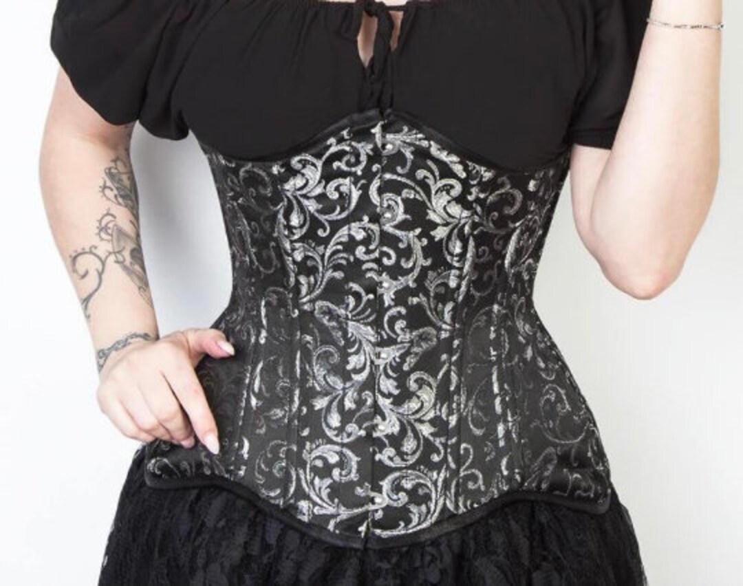 Manly Brocade Underbust Corset