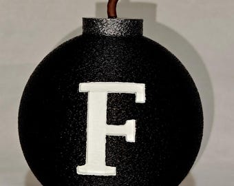 F Bomb, gag-gift, desk decoration, novelty