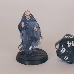 Lone Ghost• Tabletop Fantasy Miniature • 3D Resin Printed 32mm • Gaming • D&D • Dungeons and Dragons • Pathfinder