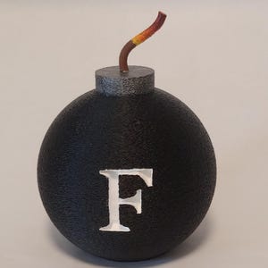 F Bomb, gag-gift, desk decoration, novelty