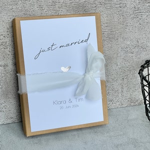 Geschenkschachtel zur Hochzeit, Geldgeschenkverpackung, personalisiertes Hochzeitsgeschenk, Geschenke für das Brautpaar, Geschenkverpackung