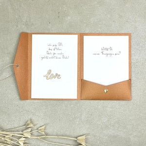 Geschenkkarte Trauzeugin fragen Geschenk Trauzeugin Pocketfoldkarte Karte Trauzeugin Brautjungfer fragen Brautjungferngeschenk