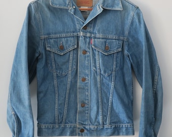 Vintage 70s: Levi's for Gals Denim Snap-button Jacket - Made