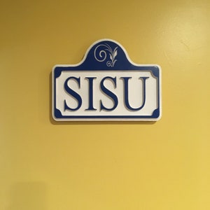 Finnish SISU Sign “Strength of Will”